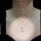 Certified Moissanite Frozen Snowflake Pendant Necklace
