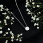2 Carat Certified Moissanite Solitaire Necklace in Bezel Setting