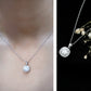 Certified 3 Carat Cushion Cut Moissanite Pendant