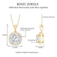 Certified 3 Carat Cushion Cut Moissanite Pendant