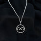 Diamonds Infinity Eternity Pendant Necklace