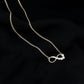 Diamond Infinity Pendant Necklace For Women