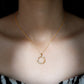 Certified Diamond Eternity Circle Necklace For Her