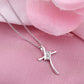 Diamond Cross Pendant Necklace for Women