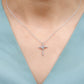 Diamond Cross Pendant Necklace for Women