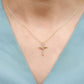 Diamond Cross Pendant Necklace for Women