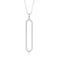 Collar Geométrico de Diamantes Certificados para Mujer