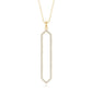 Collar Geométrico de Diamantes Certificados para Mujer