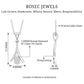 Certified Round Cut Diamond Cluster Necklace