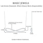 Diamond Sideway Infinity Pendant Necklace