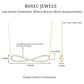 Diamond Sideway Infinity Pendant Necklace