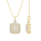 Certified Brilliant Cut Diamond Pendant Necklace
