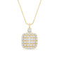 Certified Brilliant Cut Diamond Pendant Necklace