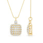 Certified Brilliant Cut Diamond Pendant Necklace