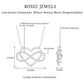 Certified Diamond Infinity Heart Necklace