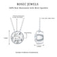 1 Carat Moissanite Solitaire Necklace in Bezel Setting