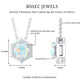 Solitaire Ethiopian Opal Hexagon Pendant Necklace