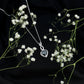 2 Carat Black Onyx Infinity Heart Pendant with Diamond