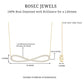Diamond Sideway Infinity Pendant Necklace
