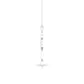 Certified Moissanite Heart Cross Pendant Necklace