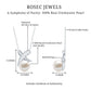Real Freshwater Pearl and Diamond XO Necklace