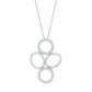 Certified Diamond Contemporary Necklace For Her