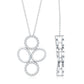 Certified Diamond Contemporary Necklace For Her
