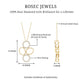 Certified Diamond Contemporary Necklace For Her