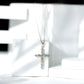 Womens Aquamarine Cross Pendant Necklace with Chain