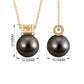 Elegant Tahitian Pearl Pendant with Diamond