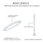 Round Cut Diamond Stackable Eternity Band