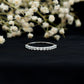 Round Cut Diamond Stackable Eternity Band