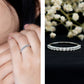 Round Cut Diamond Stackable Eternity Band