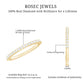 Round Cut Diamond Stackable Eternity Band