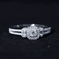 Certified Moissanite Vintage Inspired Engagement Ring