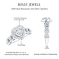1.5 CT Heart Shape Moissanite Engagement Ring with Accent