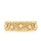 Vintage Style Diamond Wedding Band Ring