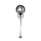 Split Shank Tahitian Pearl Solitaire Engagement Ring with Diamond