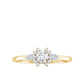 Natural Diamond Promise Ring with Certificate