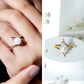 Cultured 7.4 Carat Freshwater Pearl Engagement Ring with Diamond Bypass Shank