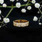 Certified Moissanite Wide Eternity Band Ring