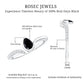 Pear Shaped Black Onyx Promise Ring with Diamonds