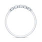 Minimal Natural Diamond Anniversary Ring
