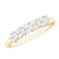 Minimal Natural Diamond Anniversary Ring