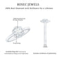 Nature Inspired Diamond Cute Promise Ring with Certificate