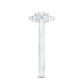 Nature Inspired Diamond Cute Promise Ring with Certificate