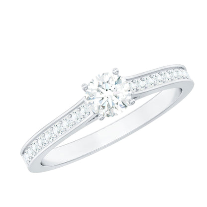Certified Natural Diamond Promise Ring