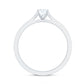 Certified Natural Diamond Promise Ring