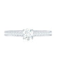 Certified Natural Diamond Promise Ring