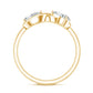 Lab Grown Diamond Toi Et Moi Promise Ring with Infinity Knot